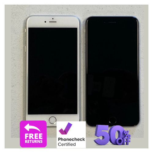 Apple iphone plus silver - apple,